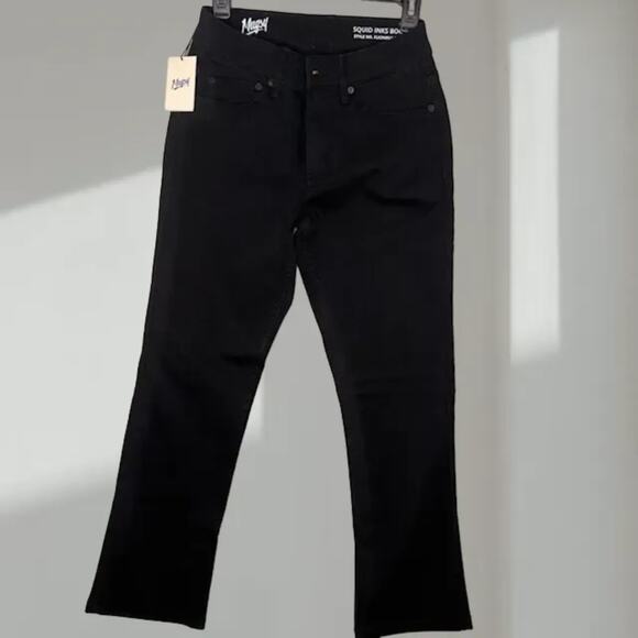 NWT Mugsy “Squid Inks” Bootcut Jeans – Black (Men’s 28x30)